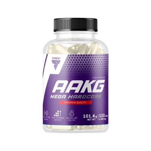 Miniaturka artykułu - Trec AAKG Mega Hardcore, 120 kaps.