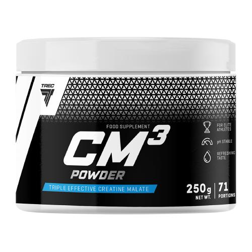 Miniaturka artykułu - Trec CM3 Powder Kreatyna Jabłczan trikreatyny w proszku Grapefruit, 250 g