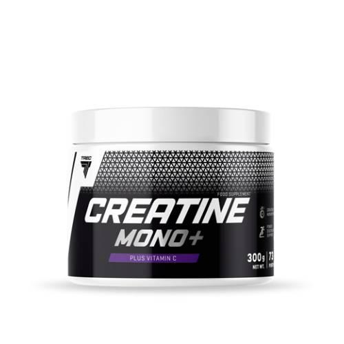 Miniaturka artykułu - Trec Creatine Mono + z witaminą C smak jabłkowy, 300 g