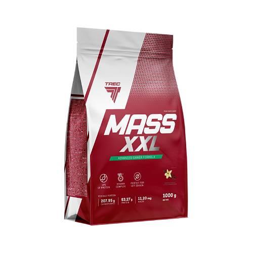 Miniaturka artykułu - Trec Mass XXL Wanilia węglowodany i białko, 1 kg