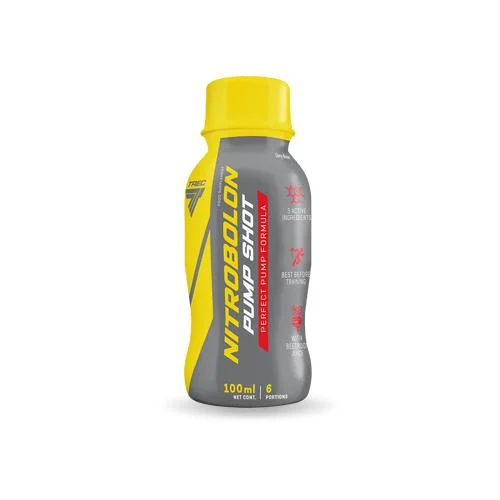 Miniaturka artykułu - Trec Nitrobolon Pump Shot wiśniowy, 100 ml KR&Oacute;TKA DATA 11.12.2026