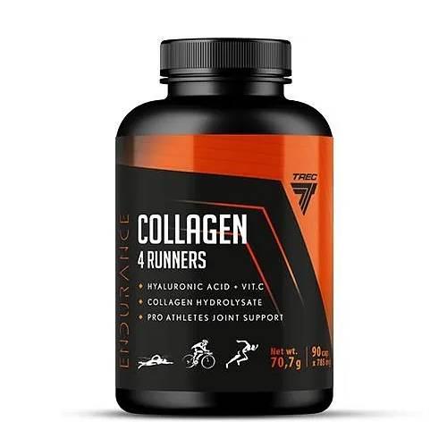 Miniaturka artykułu - Trec Endurance Collagen 4 Runners, 90 kaps.