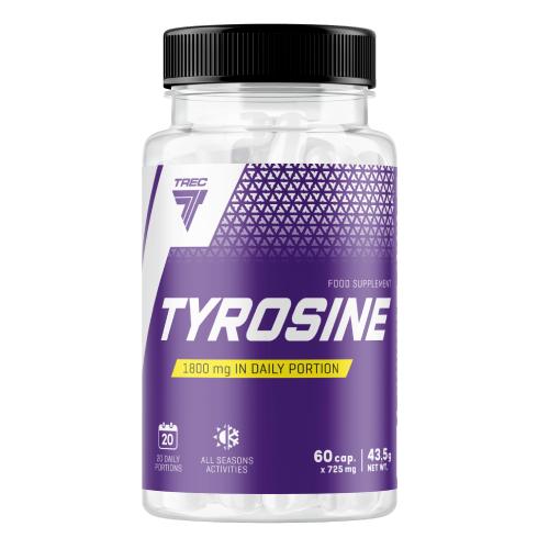 Miniaturka artykułu - Trec Tyrosine, 60 kaps.