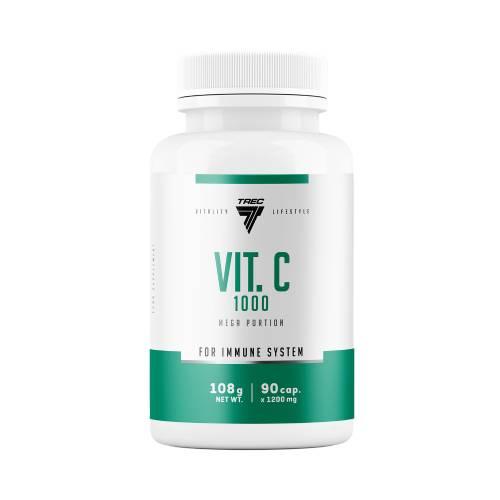 Miniaturka artykułu - Trec Vitality Vit.C 1000, 90 kaps.