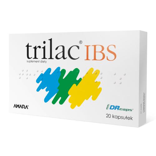 Miniaturka artykułu - TRILAC IBS, 20 kapsułek 