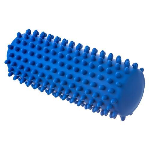 Miniaturka artykułu - Tullo Fizjo Spiky Massage Wałek do masażu 15 cm niebieski BRAK OPAKOWANIA