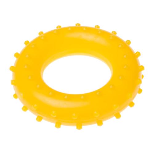 Miniaturka artykułu - Tullo Nefi Ringo gumowe małe, zabawka dla psa 10,5 cm ż&oacute;łta