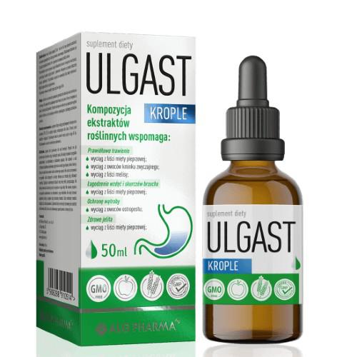 Miniaturka artykułu - Ulgast krople, 50ml
