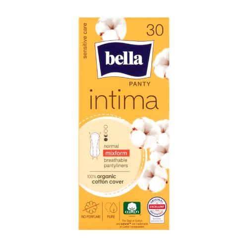 Miniaturka artykułu - BELLA Panty Intima Normal Maxiform Ultracienkie wkładki higieniczne, 30szt.