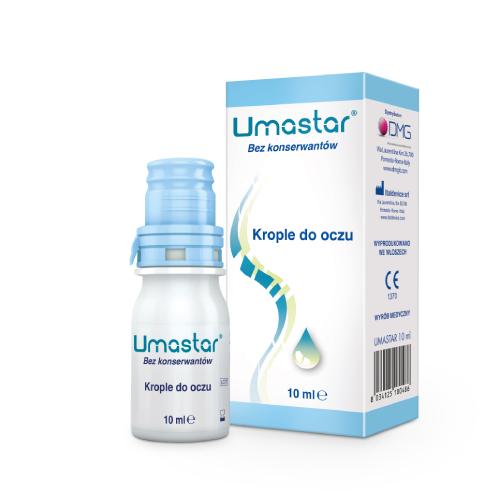 Miniaturka artykułu - Umastar Krople do oczu, 10ml