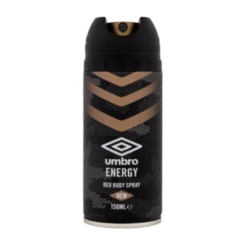 Miniaturka artykułu - UMBRO Energy Dezodorant w sprayu dla mężczyzn, 150ml