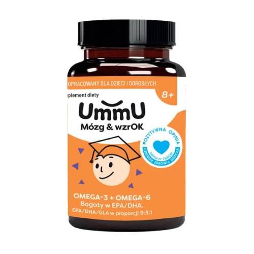 Miniaturka artykułu - UmmU M&oacute;zg & wzrOK 8+, 240 kaps.