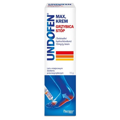 Miniaturka artykułu - UNDOFEN MAX 10 mg/g krem - 15 g