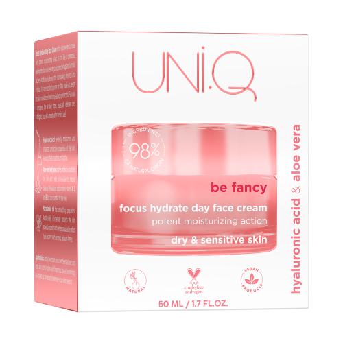 Miniaturka artykułu - 4ORGANIC UNI.Q be fancy Krem do twarzy na dzień, 50ml