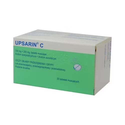 Zdjęcie produktu - UPSARIN C - 20 tabletek (DELFARMA)