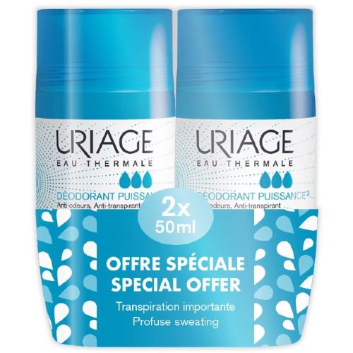 Miniaturka artykułu - URIAGE Antyperspirant roll-on, 2x50ml