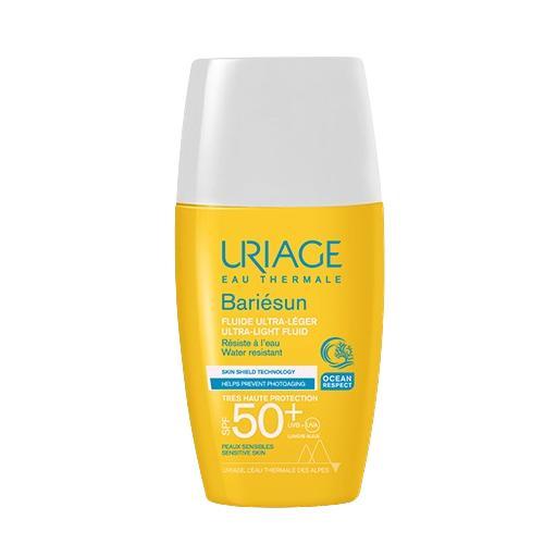 Miniaturka artykułu - URIAGE BARIESUN Ultralekki płyn SPF50+, 30ml KR&Oacute;TKA DATA 31.10.2026