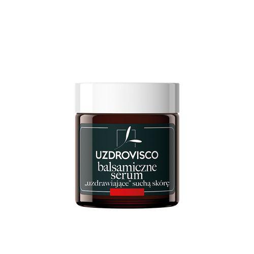 Miniaturka artykułu - UZDROVISCO Balsamiczne Serum do twarzy do sk&oacute;ry suchej Mak, skwalan i witamina E, 25ml