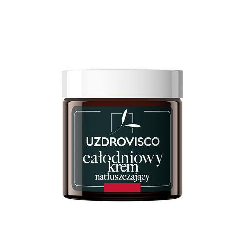 Miniaturka artykułu - UZDROVISCO Całodniowy krem natłuszczający Mak, ceramidy, owies, 50ml
