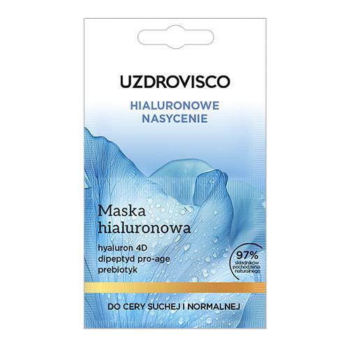 Miniaturka artykułu - Uzdrovisco Maska hialuronowa, 10 ml