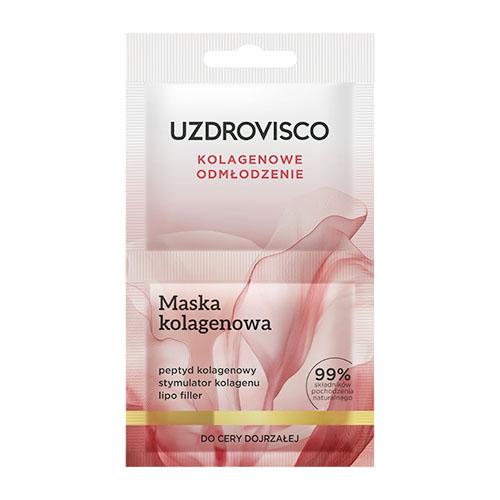 Miniaturka artykułu - Uzdrovisco Maska kolagenowa, 10 ml