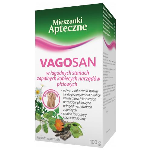 Miniaturka artykułu - Vagosan Lek ziołowy w stanach zapalnych pochwy i sromu, 100 g
