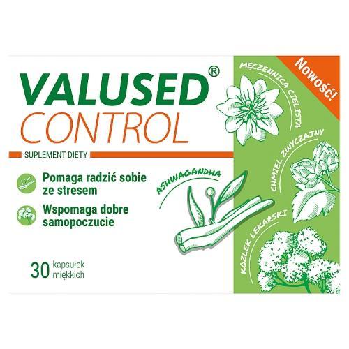 Miniaturka artykułu - Valused Control, 30 kaps. USZKODZONE/ZALANE TEKTUROWE OPAKOWANIE