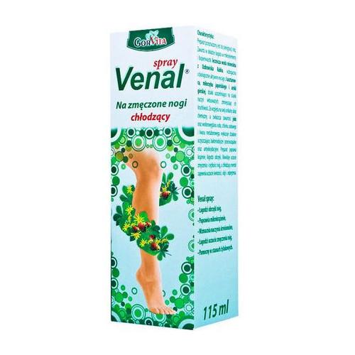 Miniaturka artykułu - VENAL Spray na zmęczone nogi - 115 ml