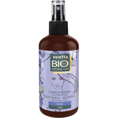 Miniaturka artykułu - VENITA Bio Len regenerująca wcierka do włos&oacute;w, 100ml