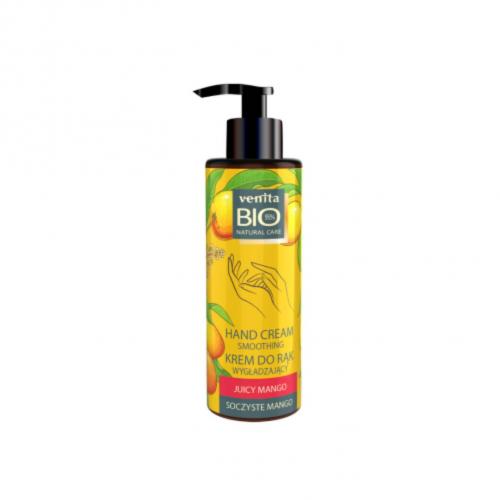 Miniaturka artykułu - VENITA Bio Natural Care Krem do rąk wygładzający Soczyste Mango, 100 g