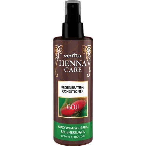 Miniaturka artykułu - VENITA Henna Care Goji Intensywnie regenerująca wcierka do włos&oacute;w, 100ml