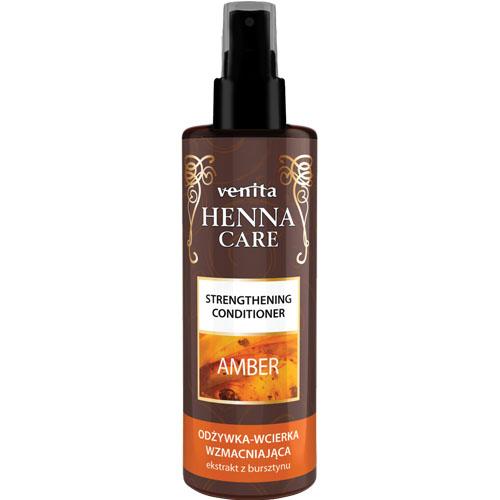 Miniaturka artykułu - VENITA HENNA CARE Wcierka Amber wzmacniająca bursztyn + henna, 100ml
