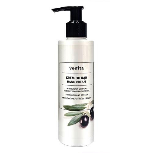 Miniaturka artykułu - Venita Krem do rąk intensywna ochrona słodka oliwka, 200 ml 