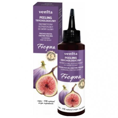 Miniaturka artykułu - VENITA Ficyna Peeling trychologiczny do sk&oacute;ry głowy, 100ml