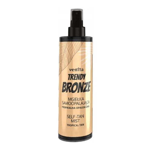 Miniaturka artykułu - VENITA Trendy Bronze Mgiełka samoopalająca do twarzy i ciała Tropikalna opalenizna, 200ml