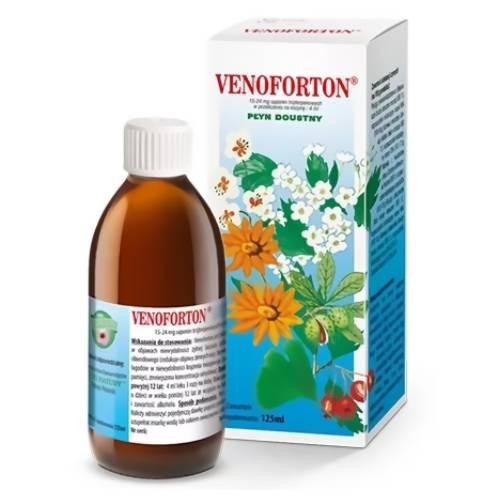 Miniaturka artykułu - VENOFORTON Płyn doustny, 125 ml
