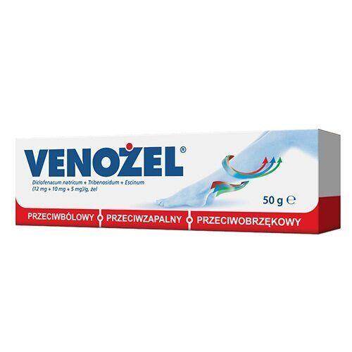 Miniaturka artykułu - Venożel żel, 50 g