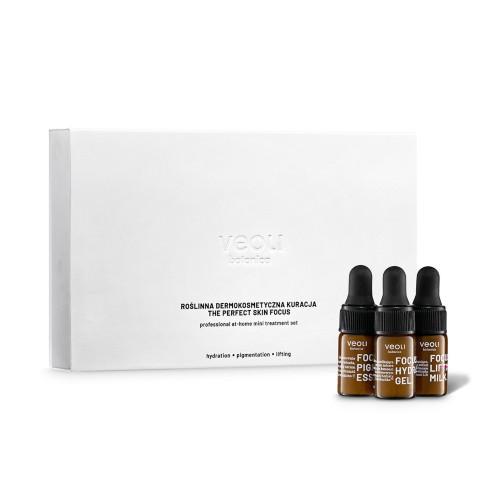 Miniaturka artykułu - VEOLI BOTANCIA THE PERFECT SKIN FOCUS MINI TRIO SERUM Roślinna dermokosmetyczna kuracja Serum, 3x3ml