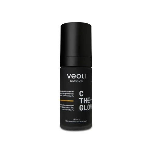 Miniaturka artykułu - VEOLI Botanica C THE GLOW Rozjaśniająco-wyciszające serum, 30ml KR&Oacute;TKA DATA 30.11.2026