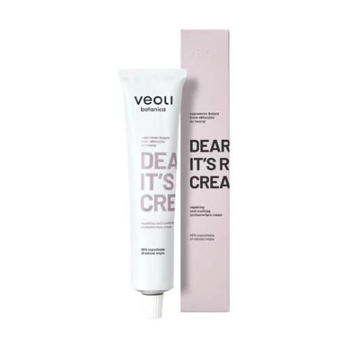 Miniaturka artykułu - Veoli Botanica Dear Skin It's Rich Cream Krem do twarzy okluzyjny naprawczo - kojący, 75 ml