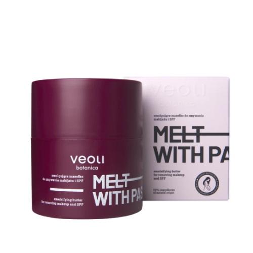 Miniaturka artykułu - VEOLI BOTANICA Melt With Passion Emulgujące masełko do zmywania makijażu i SPF, 40g