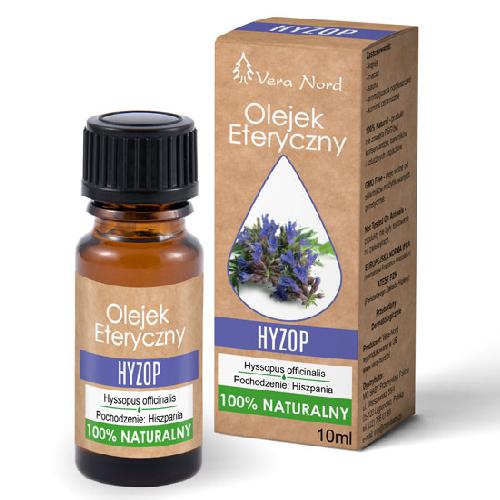 Miniaturka artykułu - Vera Nord Olejek eteryczny Hyzop, 10 ml