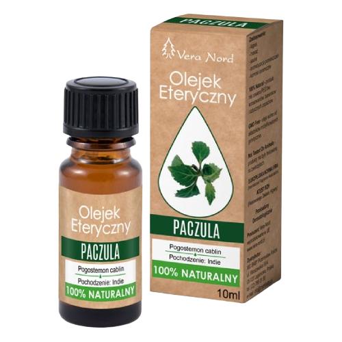 Miniaturka artykułu - Vera Nord Olejek eteryczny Paczula, 10 ml