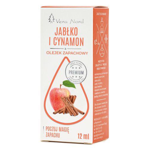 Vera Nord Olejek zapachowy Jabłko i cynamon, 12ml	