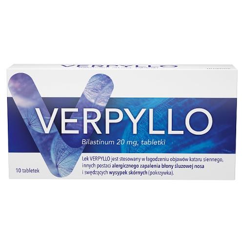 Miniaturka artykułu - Verpyllo 20 mg, 10 tabletek