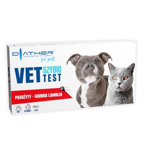 Zdjęcie produktu - VET-TEST Pasożyty - Giardia lamblia, 1 sztuka