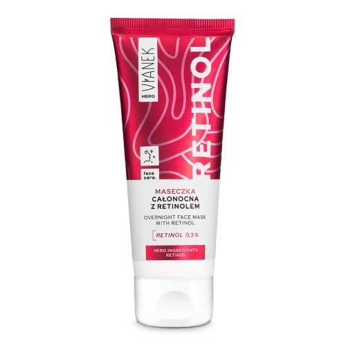 Miniaturka artykułu - Vianek Hero Maseczka całonocna z retinolem, 75 ml