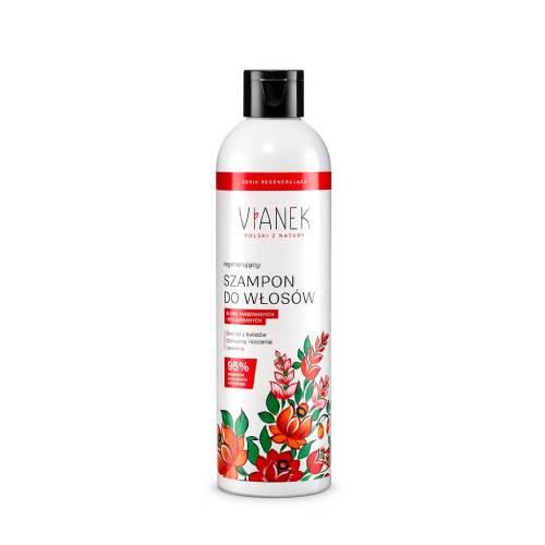 Miniaturka artykułu - VIANEK  Regenerujący szampon do włos&oacute;w blond, farbowanych, rozjaśnianych, 300ml