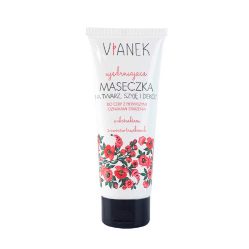 Miniaturka artykułu - VIANEK Ujędrniająca maseczka na twarz, szyję i dekolt, 75ml