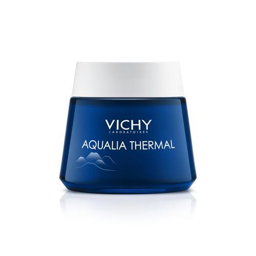 Miniaturka artykułu - VICHY AQUALIA THERMAL SPA Krem długotrwale nawilżający na noc, 75 ml KR&Oacute;TKA DATA 31.08.2026